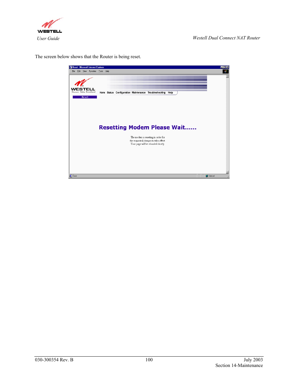 Westell Technologies 2200 User Manual | Page 104 / 133