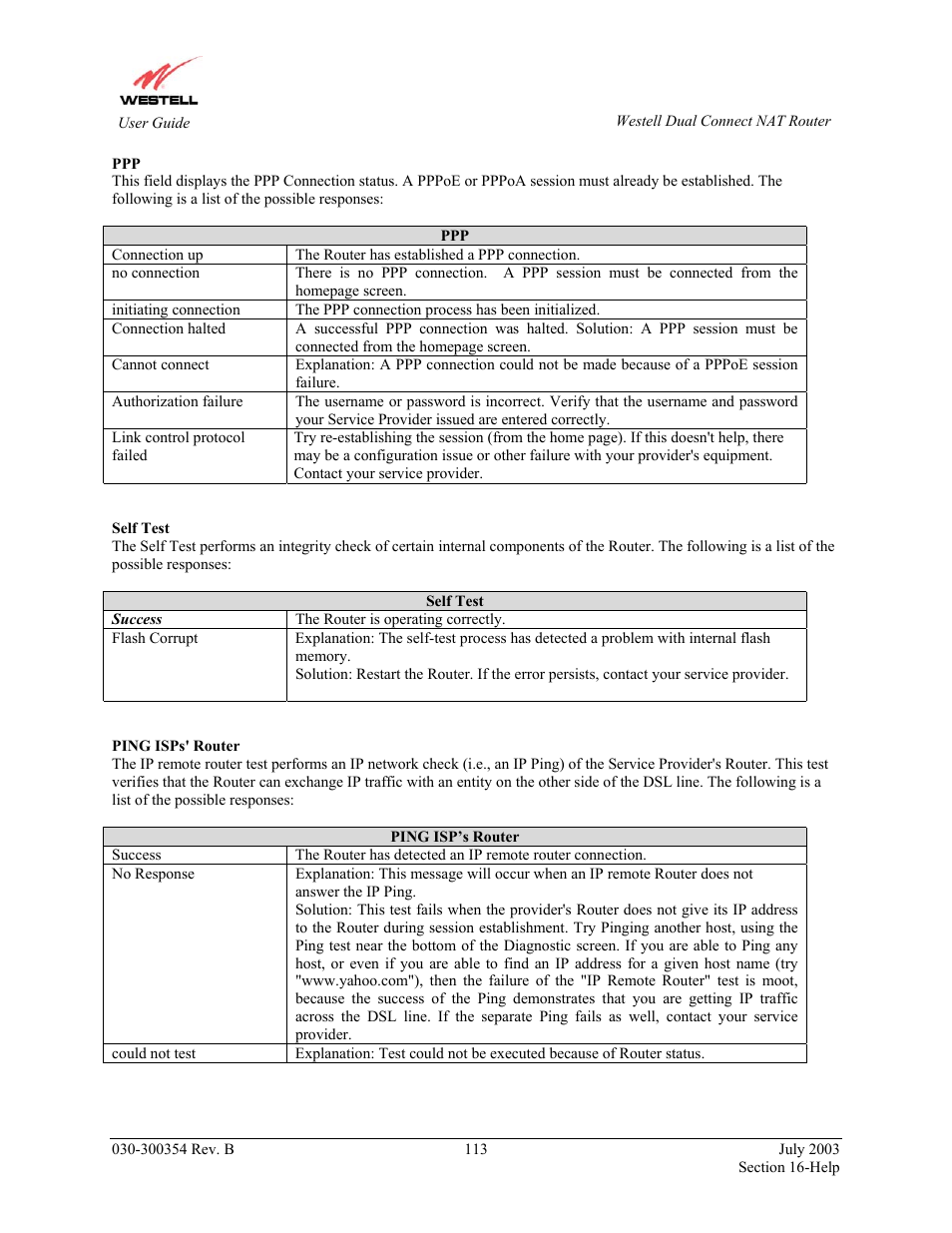 Westell Technologies 2200 User Manual | Page 117 / 133