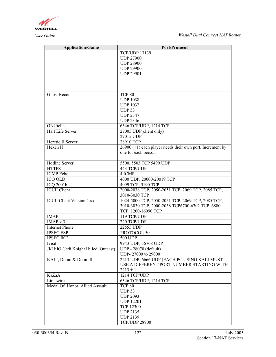 Westell Technologies 2200 User Manual | Page 126 / 133