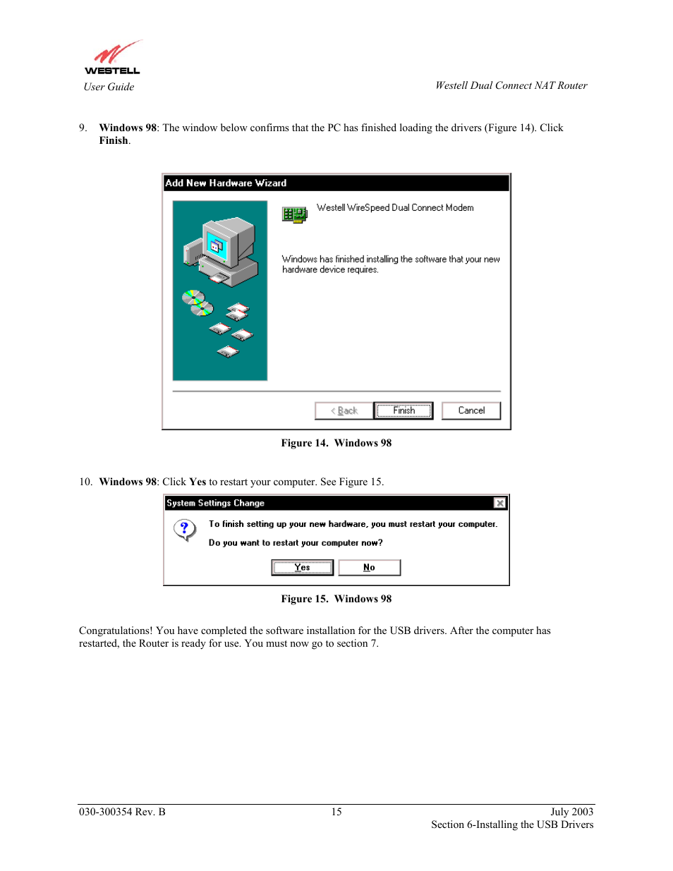 Westell Technologies 2200 User Manual | Page 19 / 133
