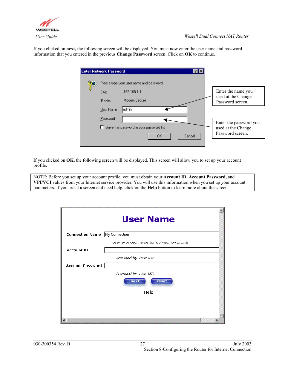 Westell Technologies 2200 User Manual | Page 31 / 133