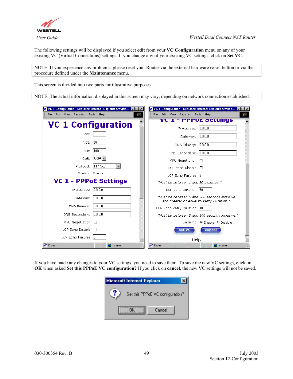 Westell Technologies 2200 User Manual | Page 53 / 133
