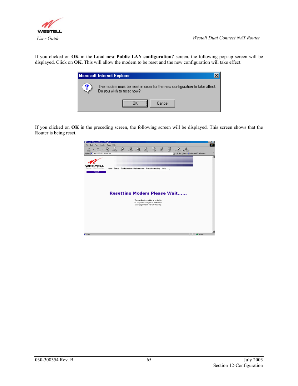 Westell Technologies 2200 User Manual | Page 69 / 133