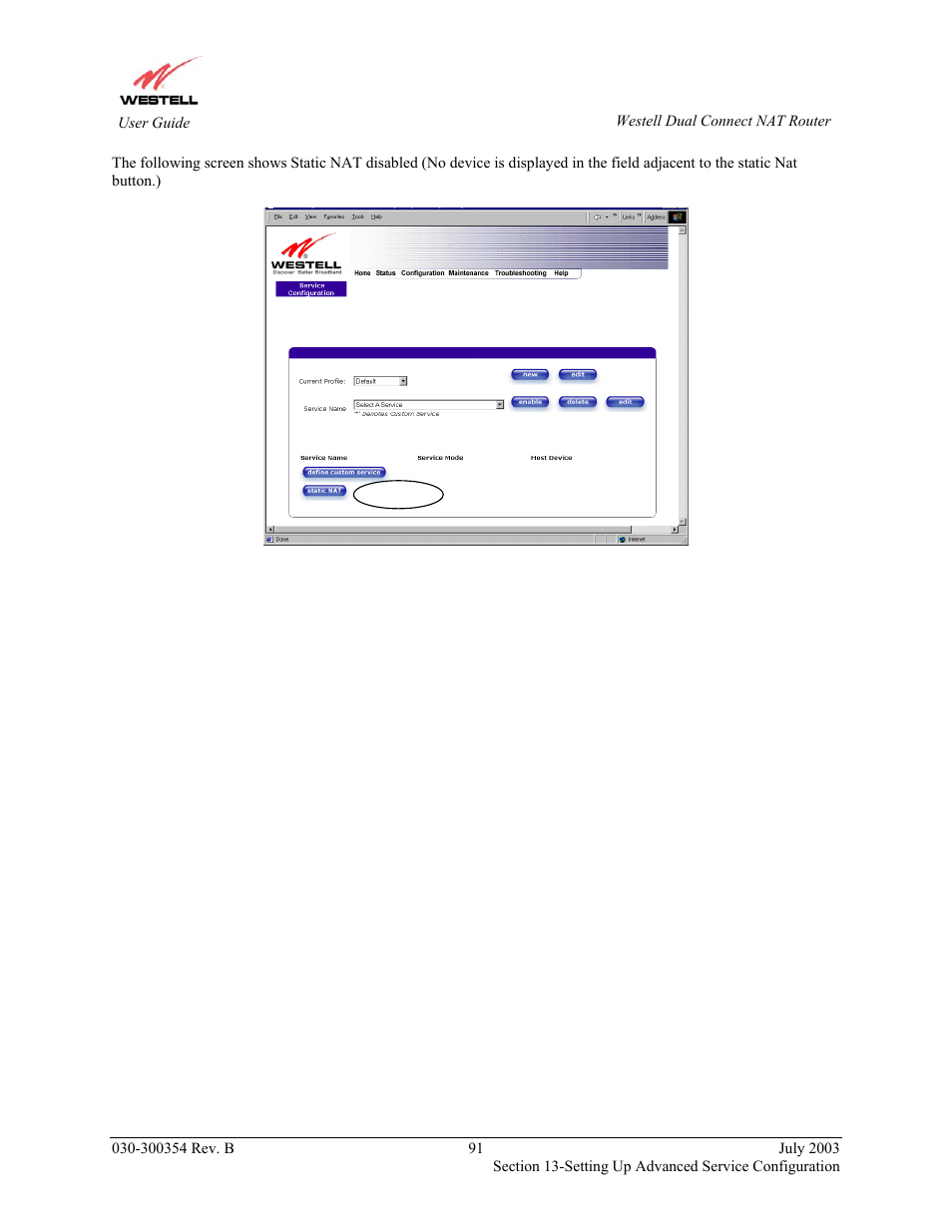Westell Technologies 2200 User Manual | Page 95 / 133