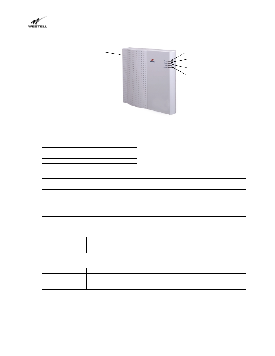 Power, Ready, Link | Activity | Westell Technologies Webshare 36R566 User Manual | Page 12 / 44