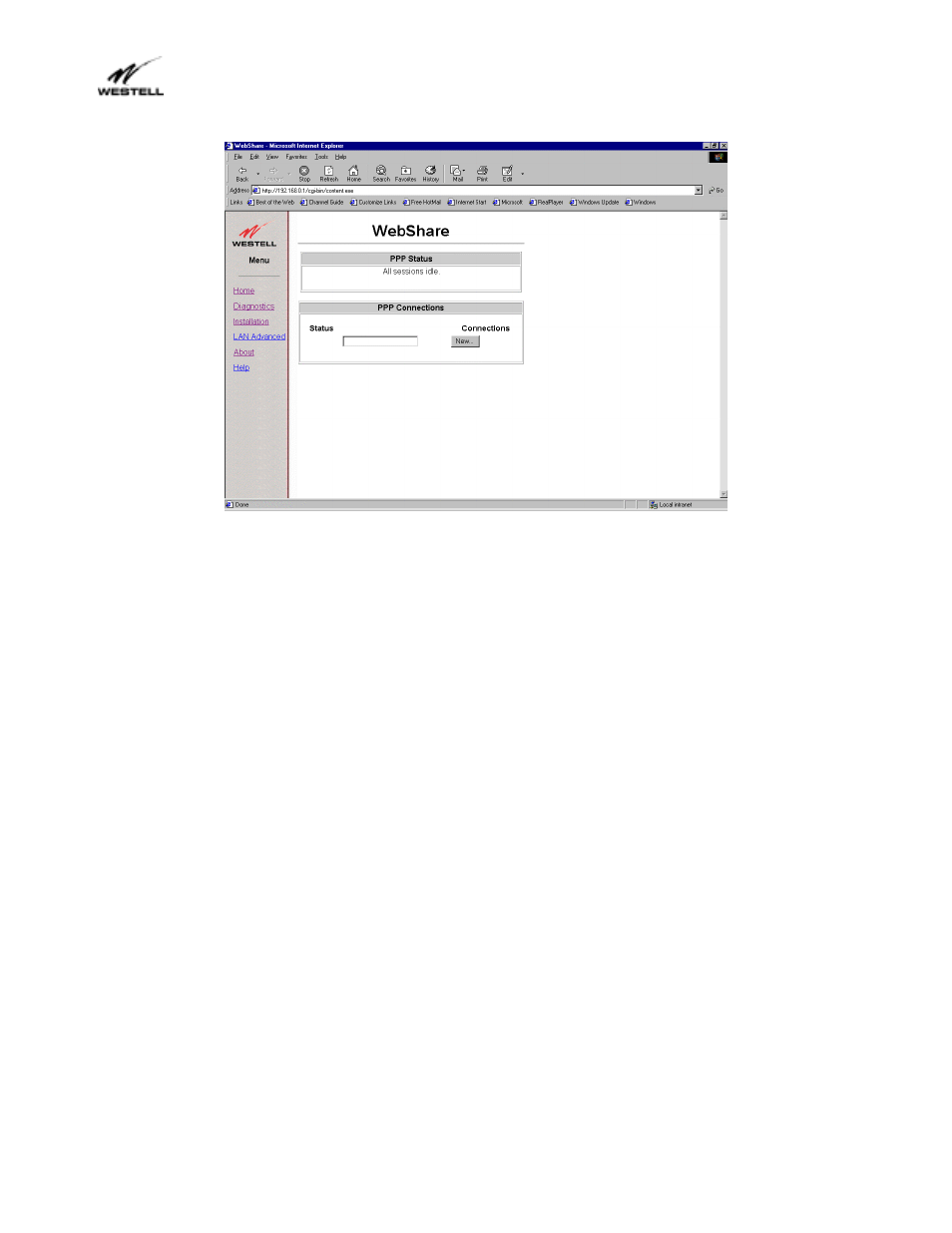 Westell Technologies Webshare 36R566 User Manual | Page 27 / 44