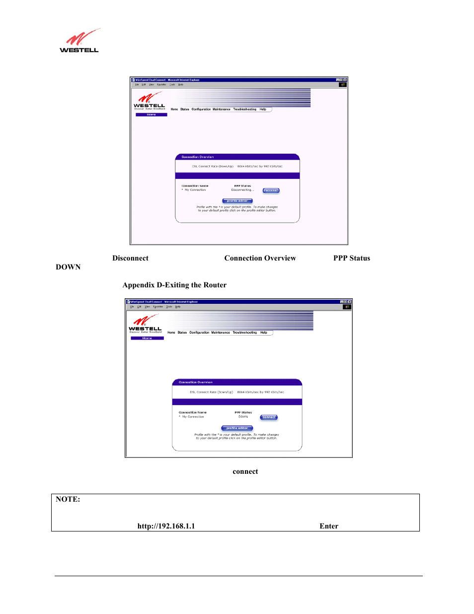 Westell Technologies Westell LiteLine 6110 User Manual | Page 35 / 146