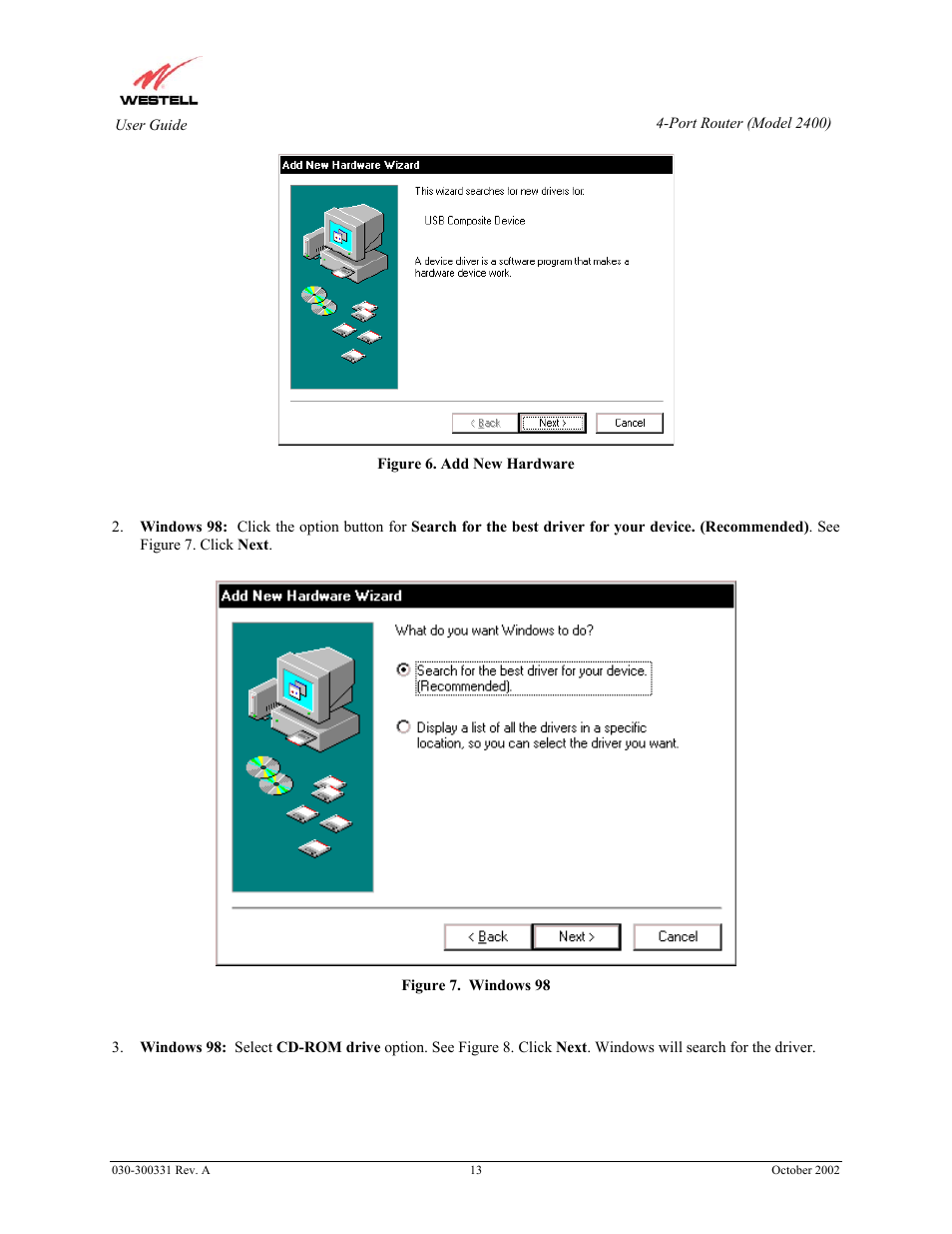 Westell Technologies Router 2400 User Manual | Page 15 / 114