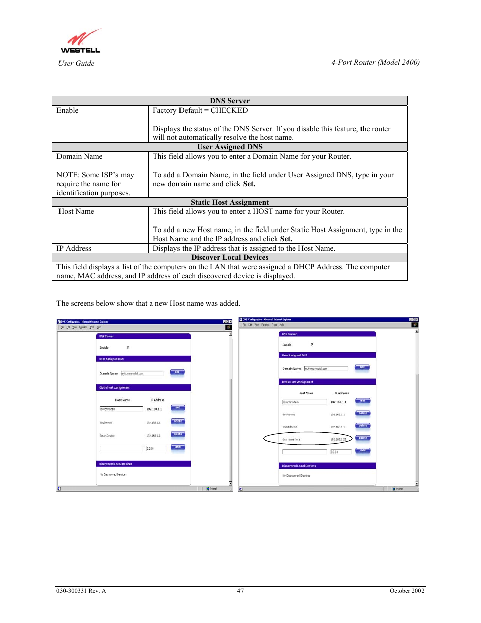 Westell Technologies Router 2400 User Manual | Page 49 / 114