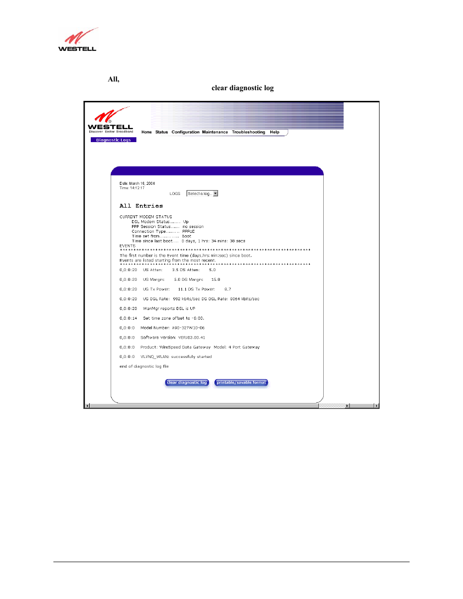 Westell Technologies Versalink 327W User Manual | Page 137 / 157