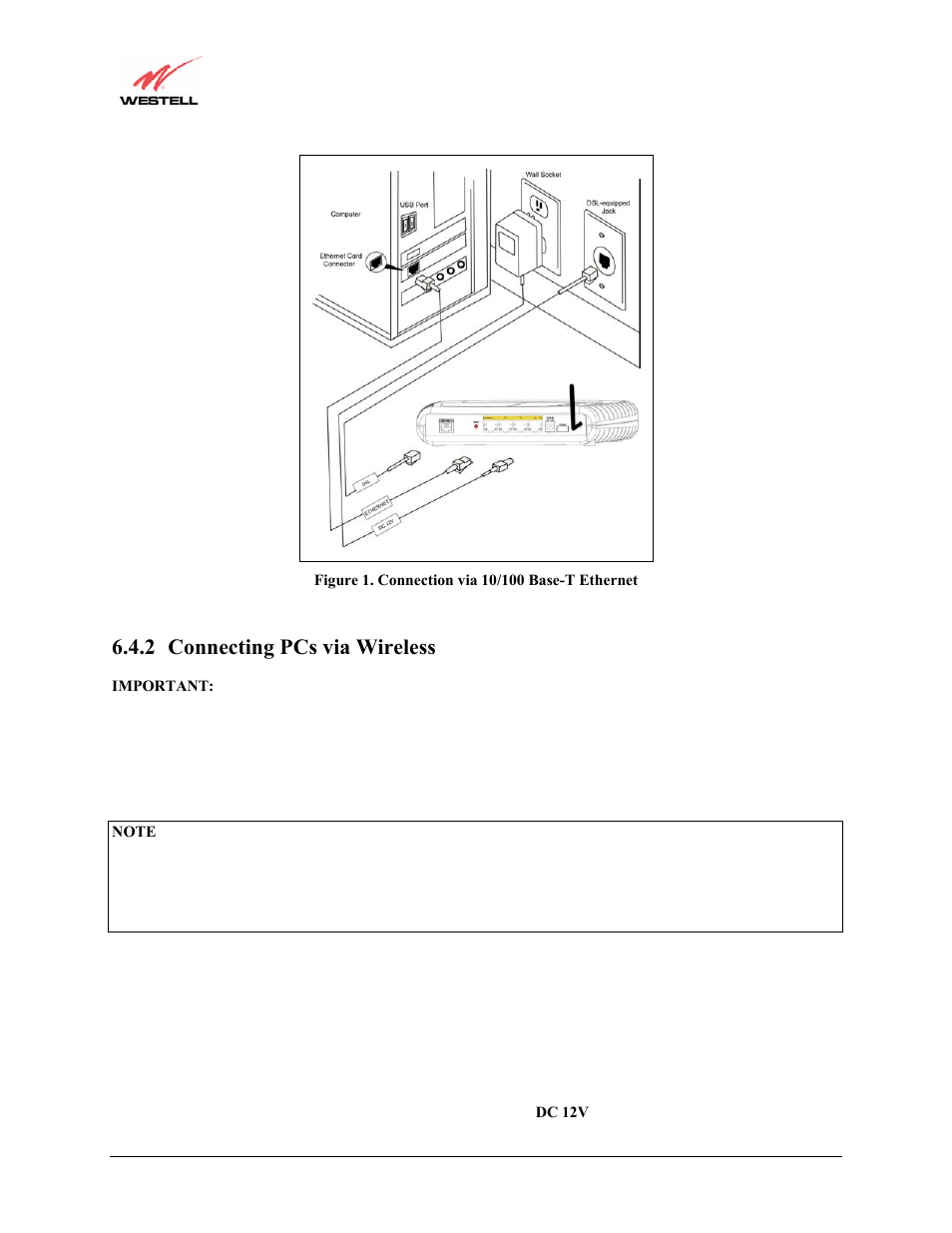 2 connecting pcs via wireless | Westell Technologies Versalink 327W User Manual | Page 14 / 157