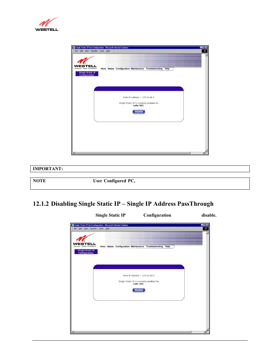 Westell Technologies Versalink 327W User Manual | Page 42 / 157