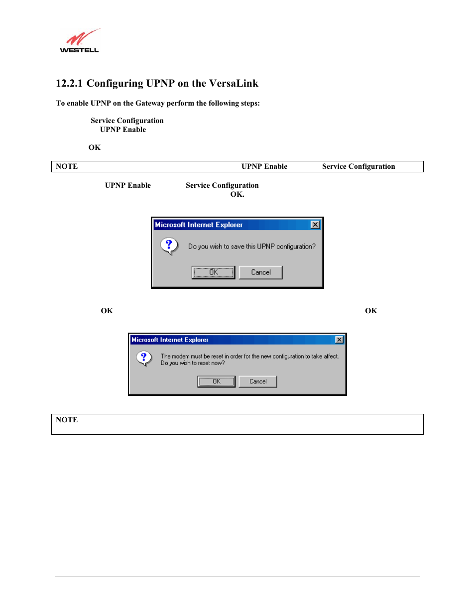 1 configuring upnp on the versalink | Westell Technologies Versalink 327W User Manual | Page 46 / 157