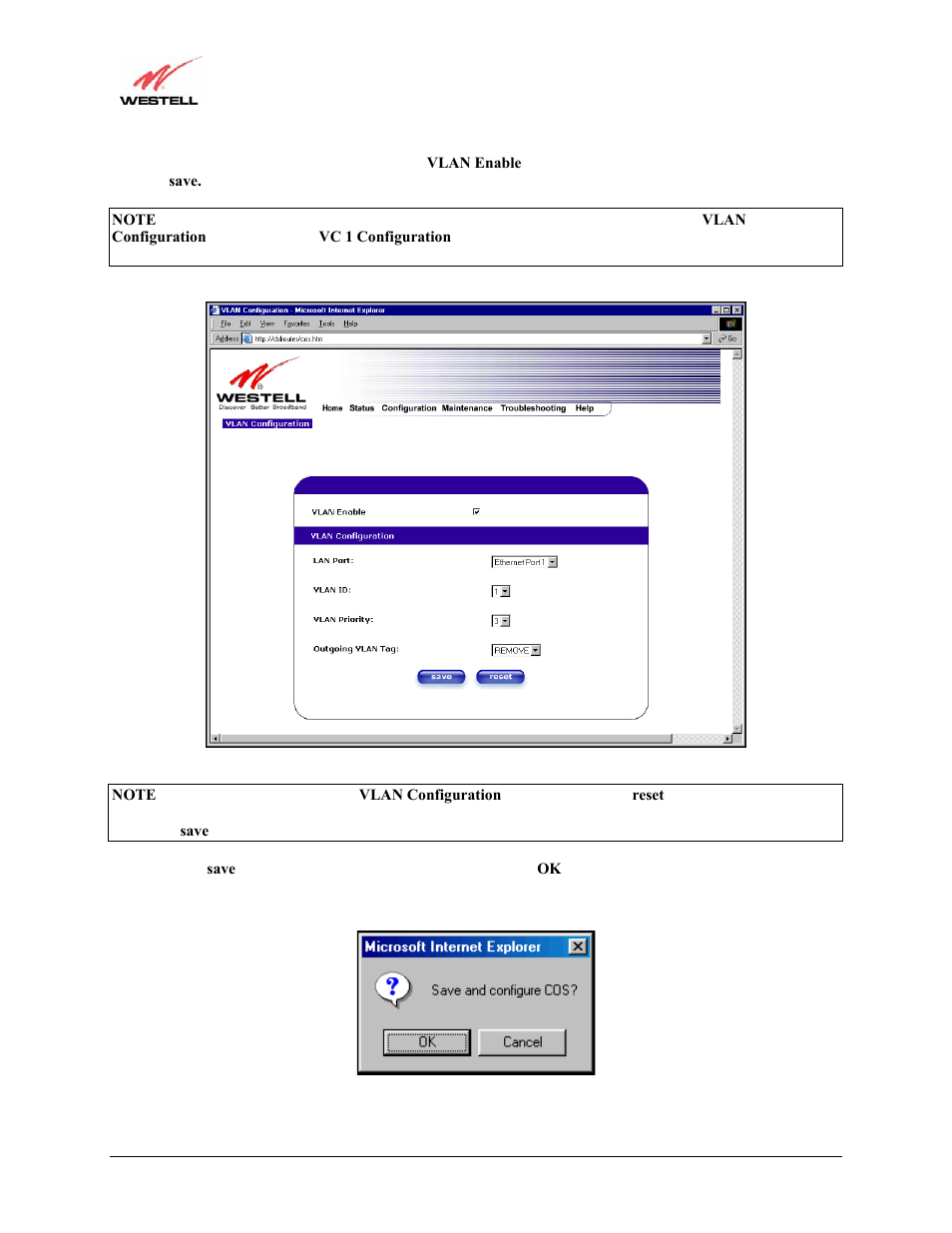 Westell Technologies Versalink 327W User Manual | Page 84 / 157