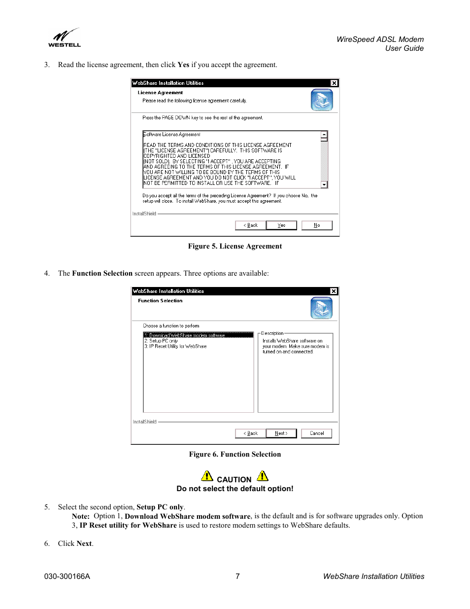 Westell Technologies WireSpeed ADSL Modem 030-300166A iii User Manual | Page 10 / 61