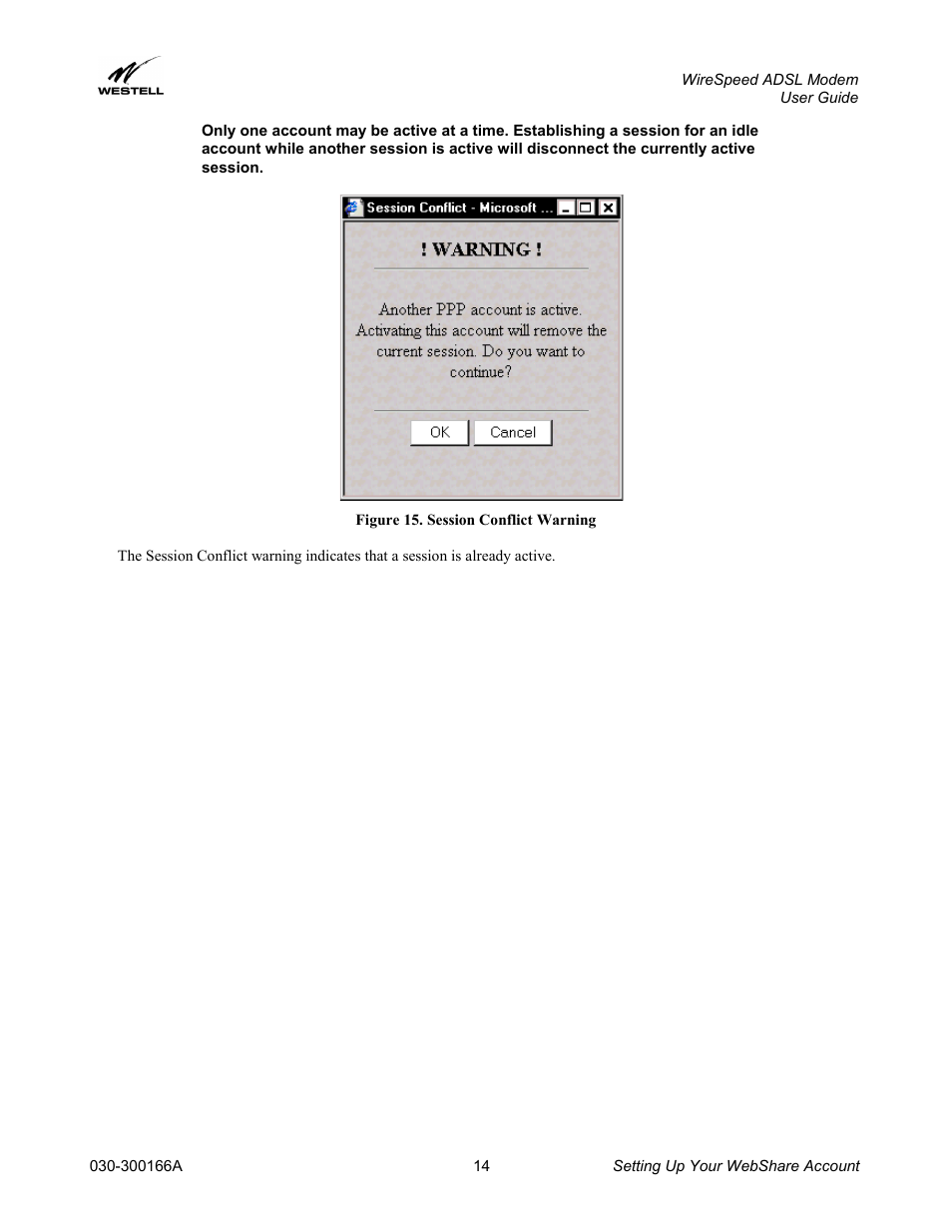 Westell Technologies WireSpeed ADSL Modem 030-300166A iii User Manual | Page 17 / 61