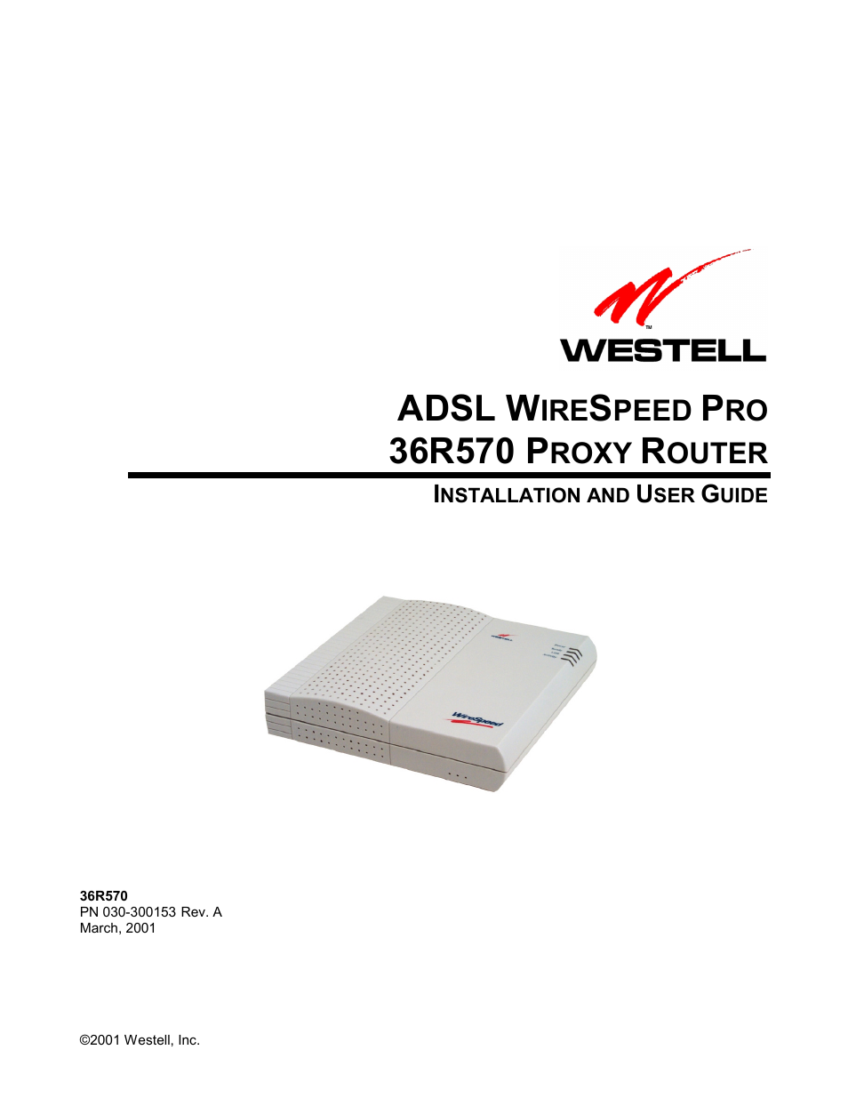 Westell Technologies 36R570 User Manual | 59 pages