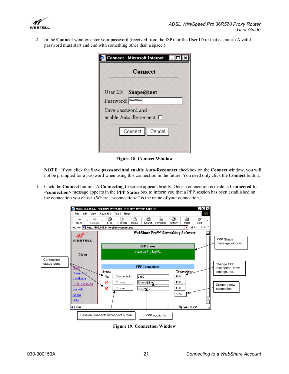 Westell Technologies 36R570 User Manual | Page 21 / 59