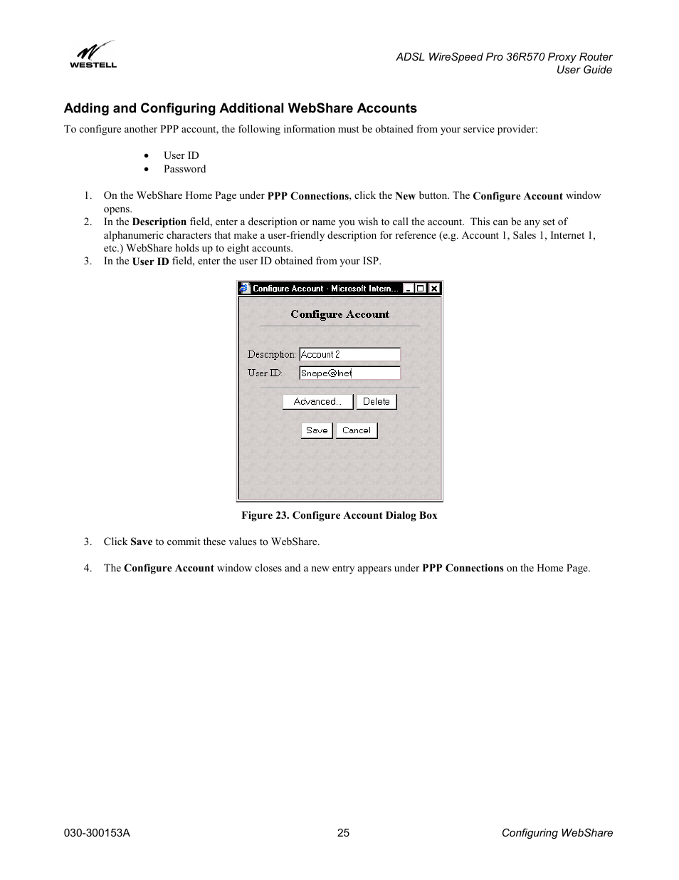 Westell Technologies 36R570 User Manual | Page 25 / 59