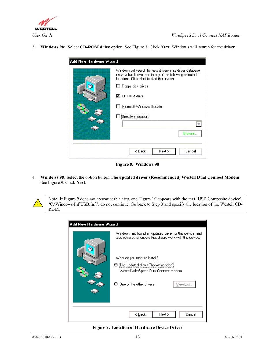 Westell Technologies Wirespeed 2100 User Manual | Page 15 / 118
