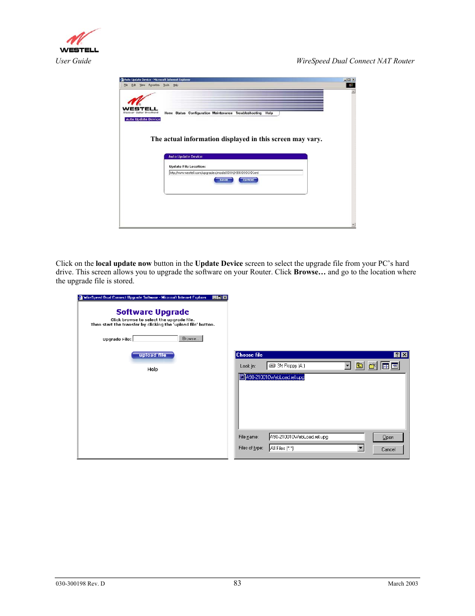 Westell Technologies Wirespeed 2100 User Manual | Page 85 / 118