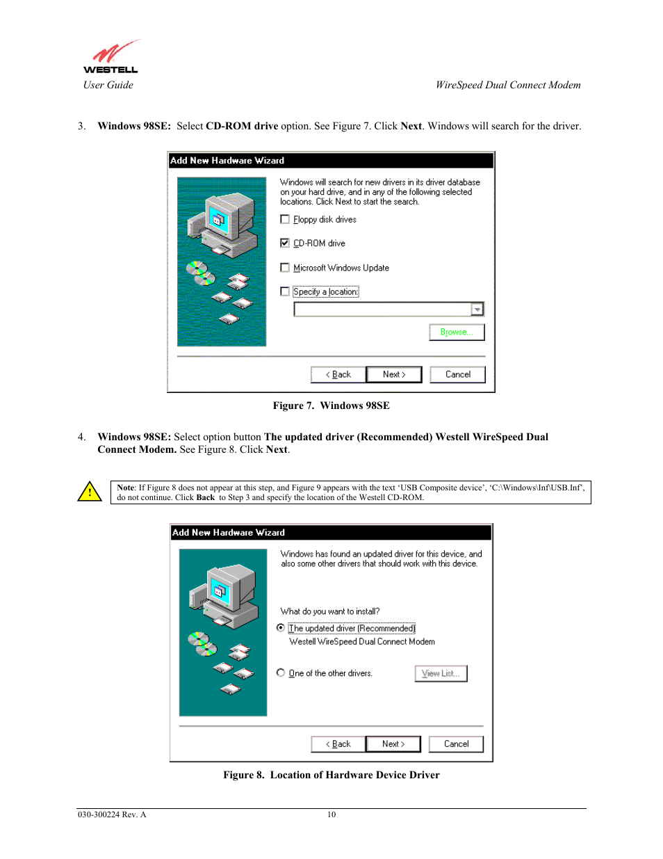 Westell Technologies 2110 User Manual | Page 12 / 30