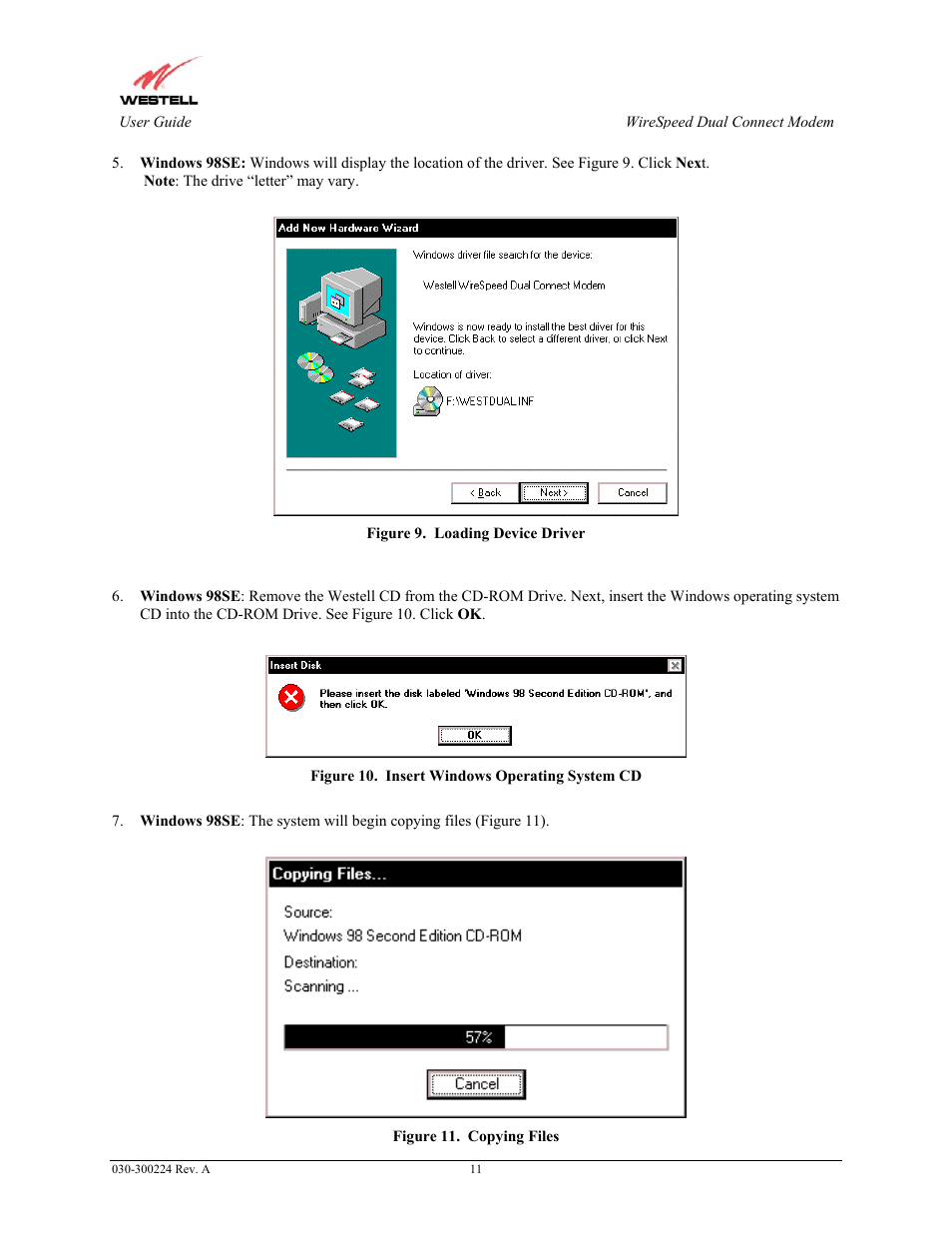 Westell Technologies 2110 User Manual | Page 13 / 30