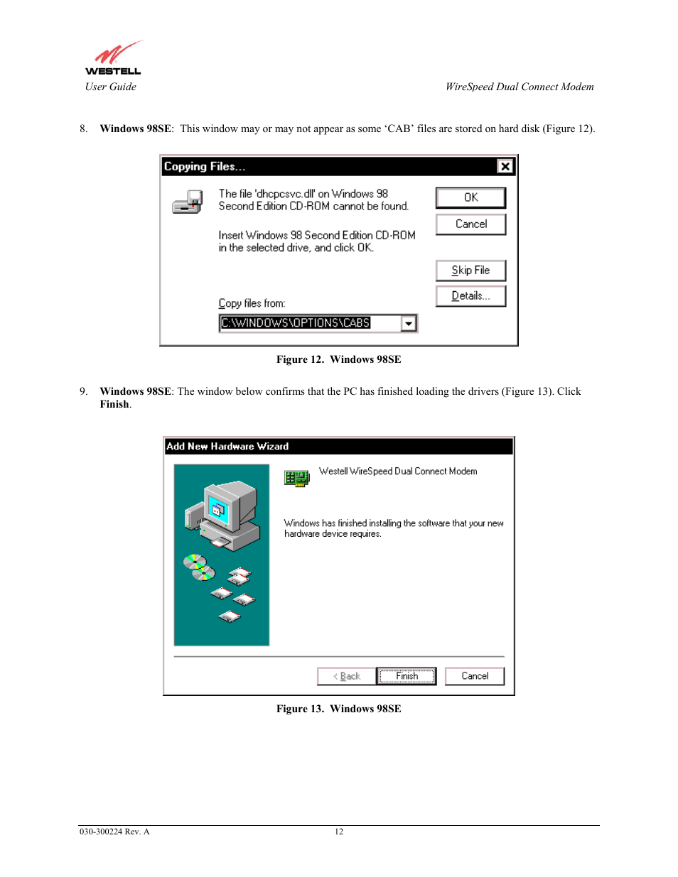 Westell Technologies 2110 User Manual | Page 14 / 30