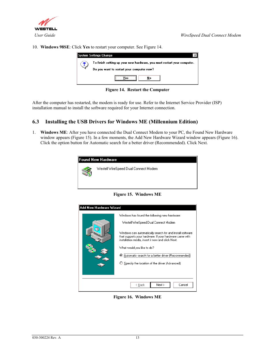 Westell Technologies 2110 User Manual | Page 15 / 30