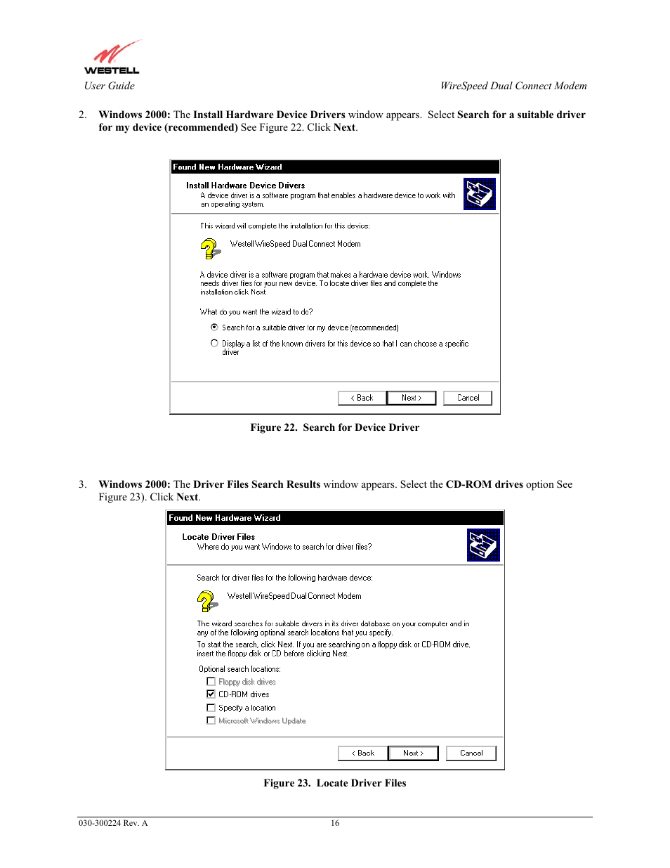 Westell Technologies 2110 User Manual | Page 18 / 30