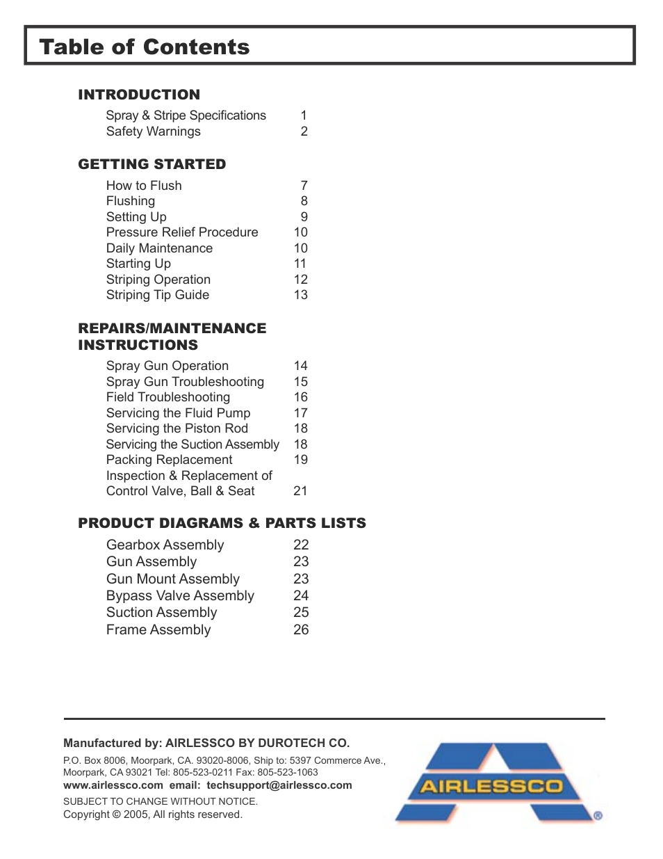Wagner SprayTech 3000 User Manual | Page 2 / 30