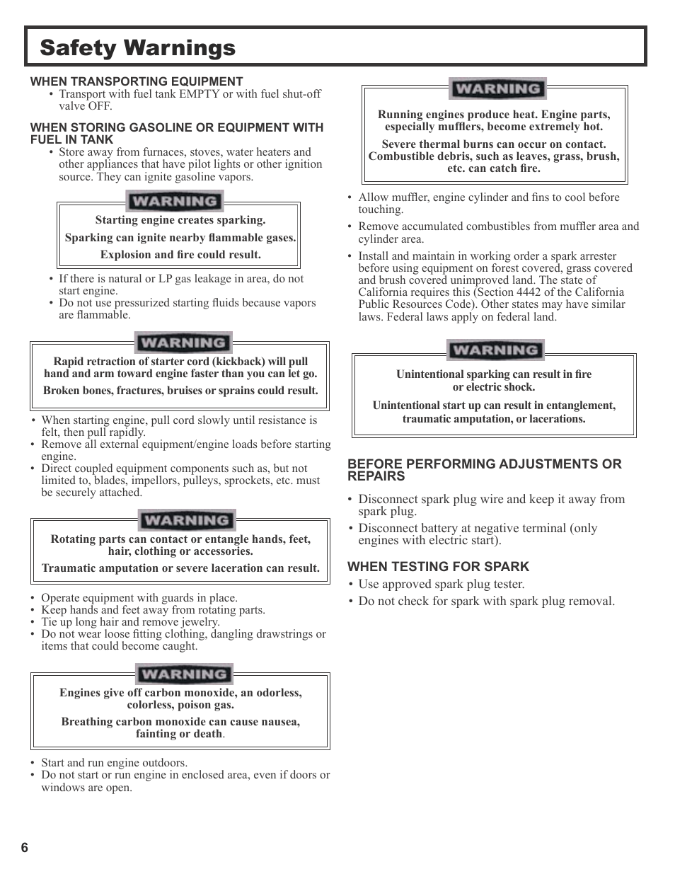 Safety warnings | Wagner SprayTech 3000 User Manual | Page 8 / 30