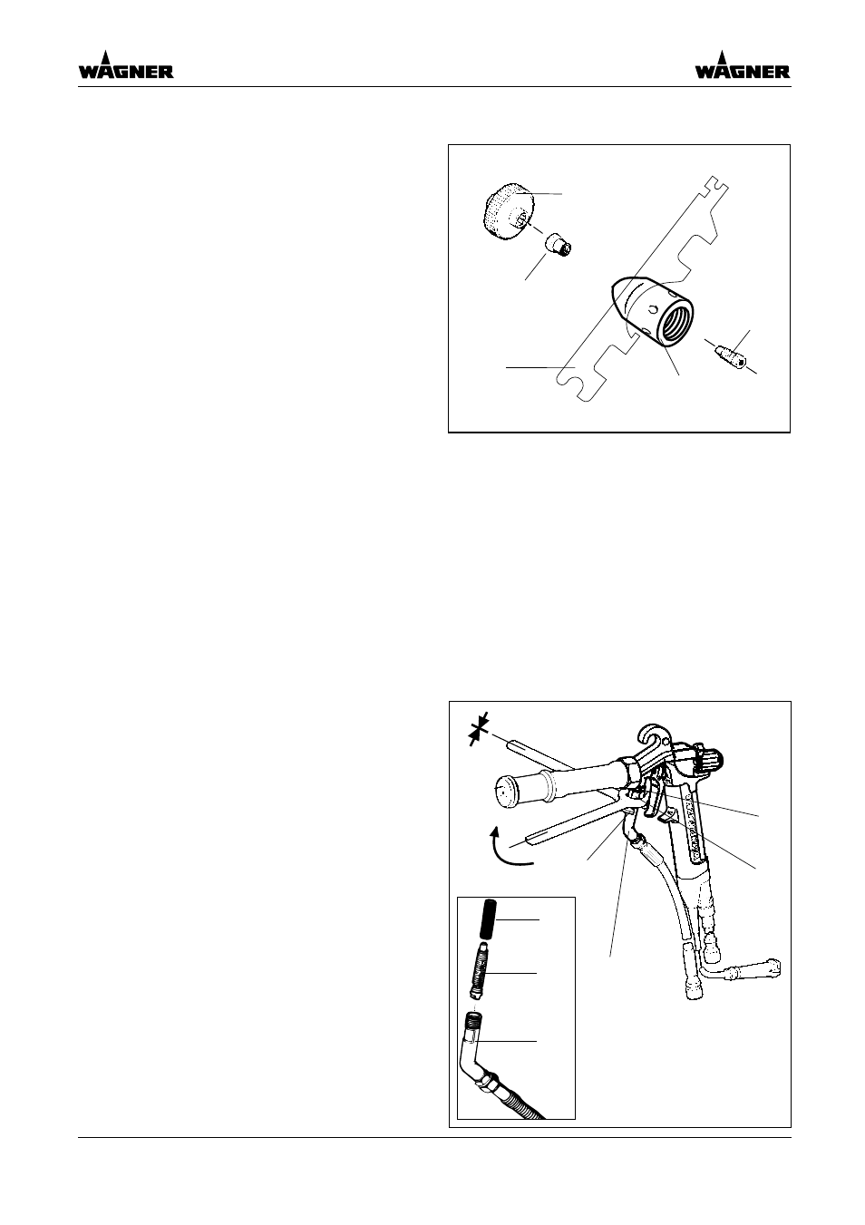 2 dissassembly of aircoat nozzle body (round jet), 3 exchange or cleaning of filters, Gm 2000 eac - en | Wagner SprayTech GM 2000 EACF User Manual | Page 22 / 36