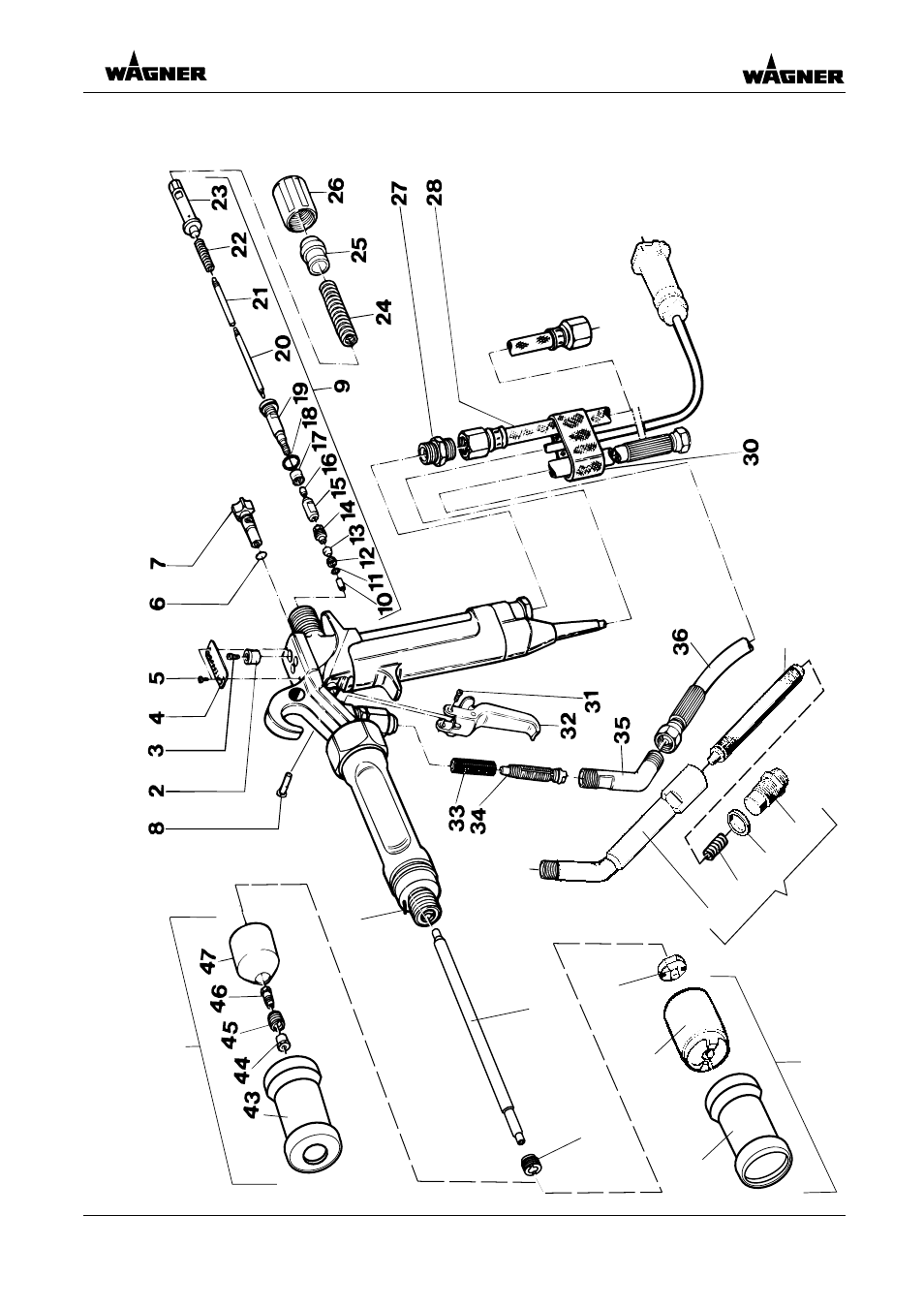 Wagner SprayTech GM 2000 EACF User Manual | Page 33 / 36