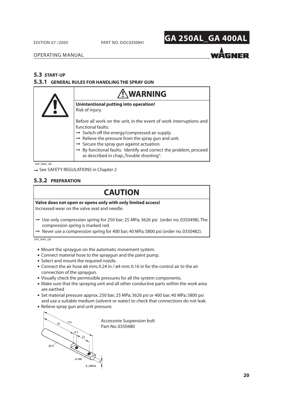 Wagner SprayTech GA 400AL User Manual | Page 20 / 40