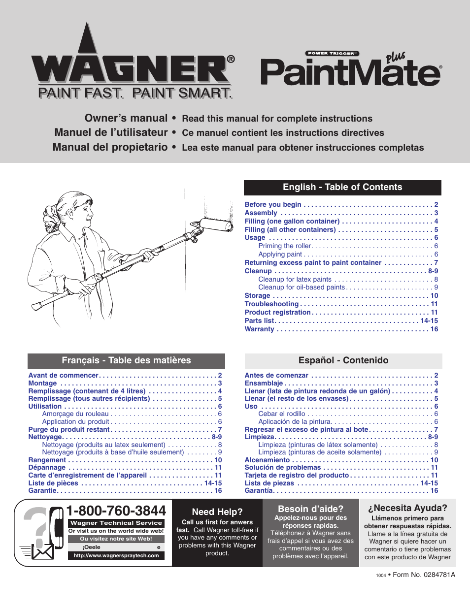 Wagner PaintMate Plus User Manual | 16 pages