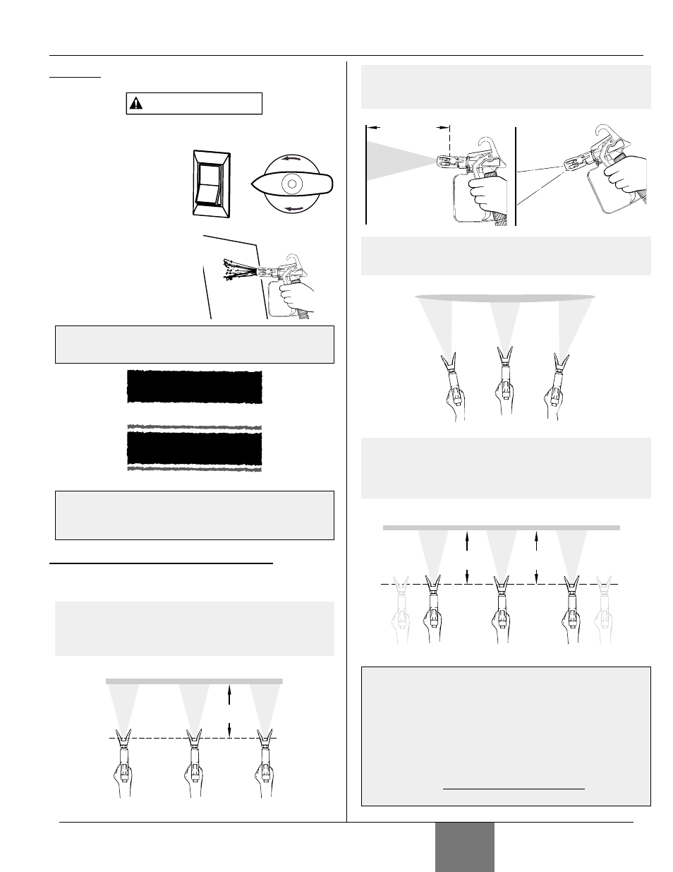 Ulvérisation, Avertissement, Français | Ssais, Echniques de pulvérisation | Wagner paint sprayer User Manual | Page 19 / 44