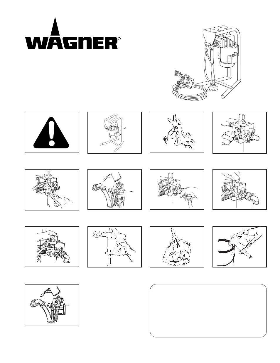 Wagner HIGH PERFORMANCE AIRLESS SPRAYER User Manual | 20 pages