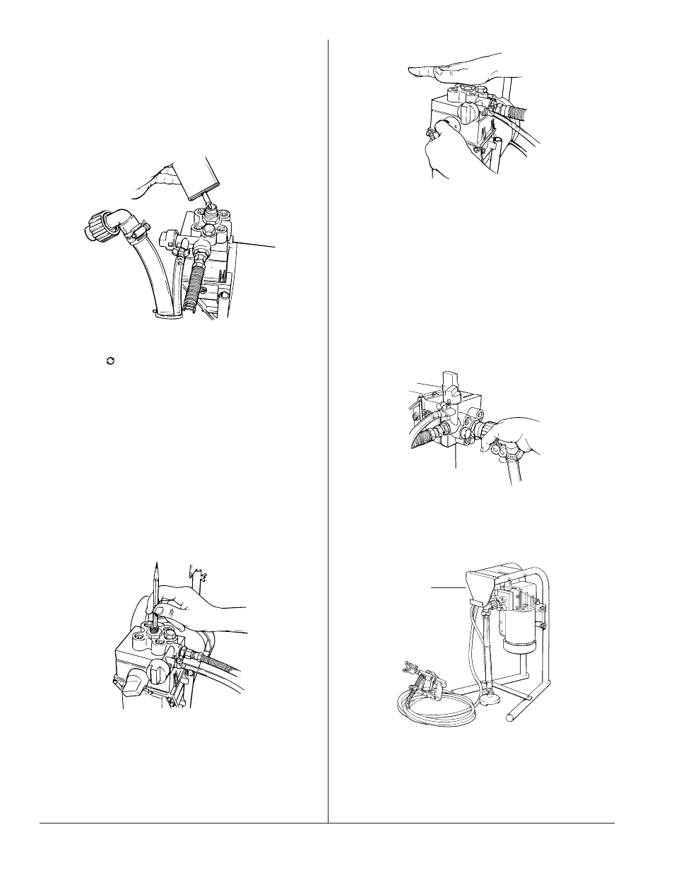 Priming, Preparing to prime, Attaching the suction set | Priming the pump, Priming -9 | Wagner HIGH PERFORMANCE AIRLESS SPRAYER User Manual | Page 8 / 20