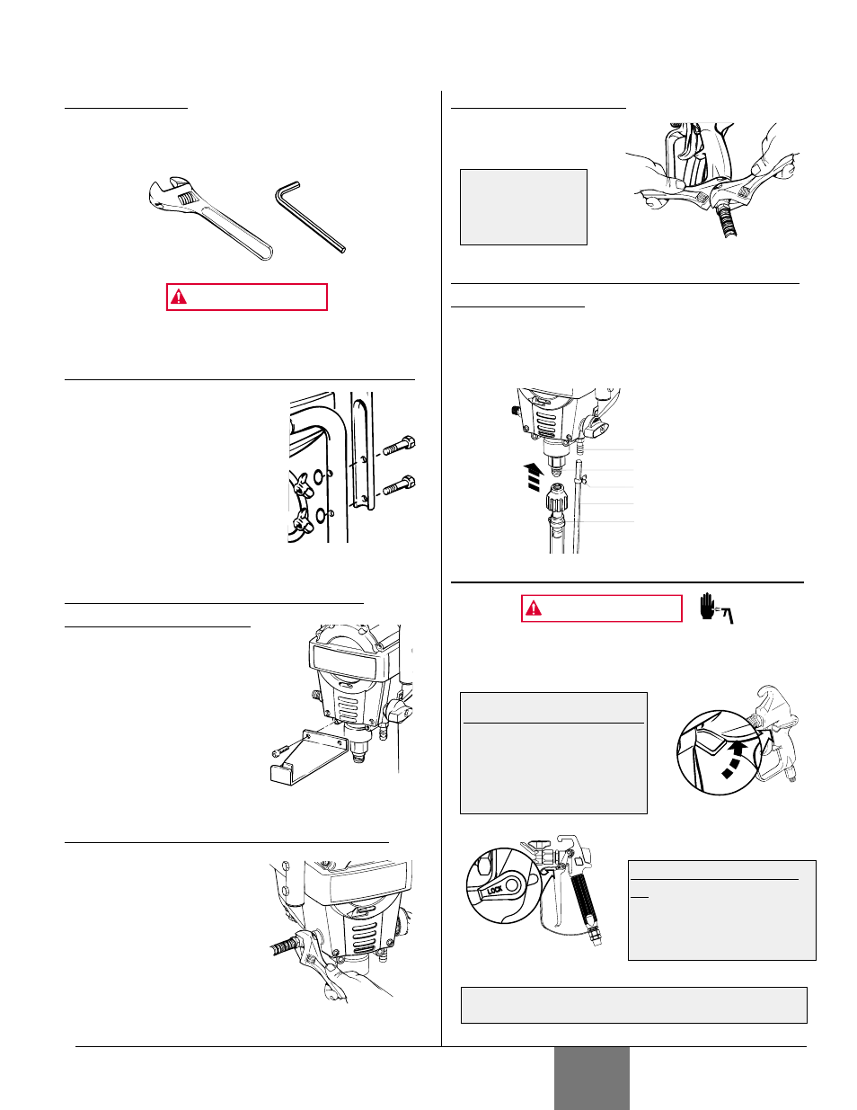 Réparation, Ssemblage du pulvérisateur, Mise en garde | Wagner SprayTech Model 9140 User Manual | Page 21 / 52