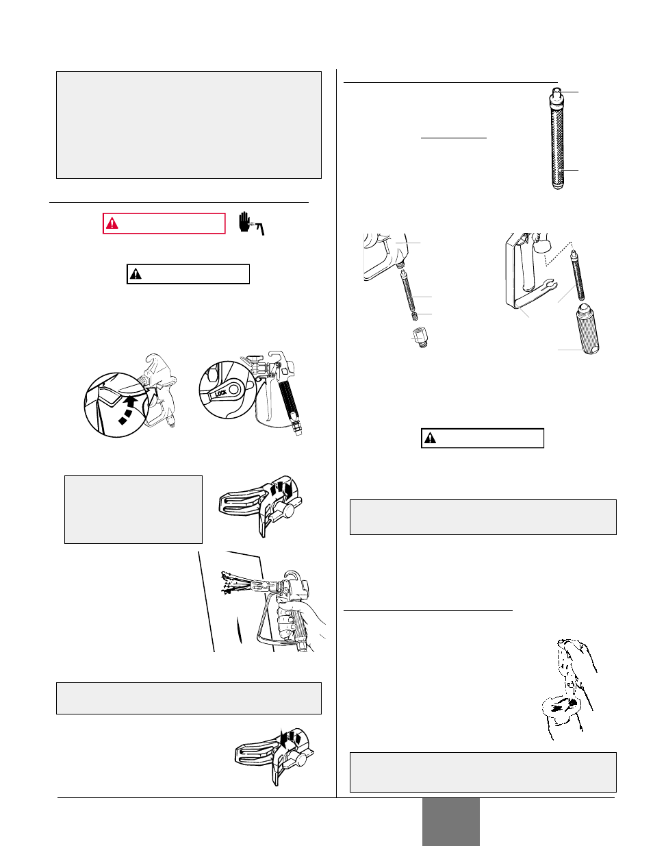 Roblèmes potentiels, Mise en garde, Avertissement | Gx-06/07, Français | Wagner SprayTech Model 9140 User Manual | Page 25 / 52