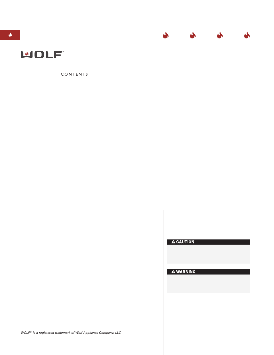 Wolf Appliance Company M I C R O W AV E O V E N User Manual | Page 2 / 48