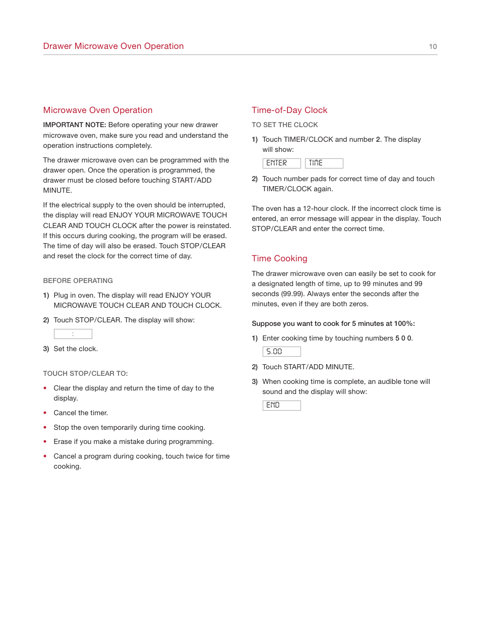 Wolf Appliance Company Trim Style MWD30-2F/S User Manual | Page 10 / 28