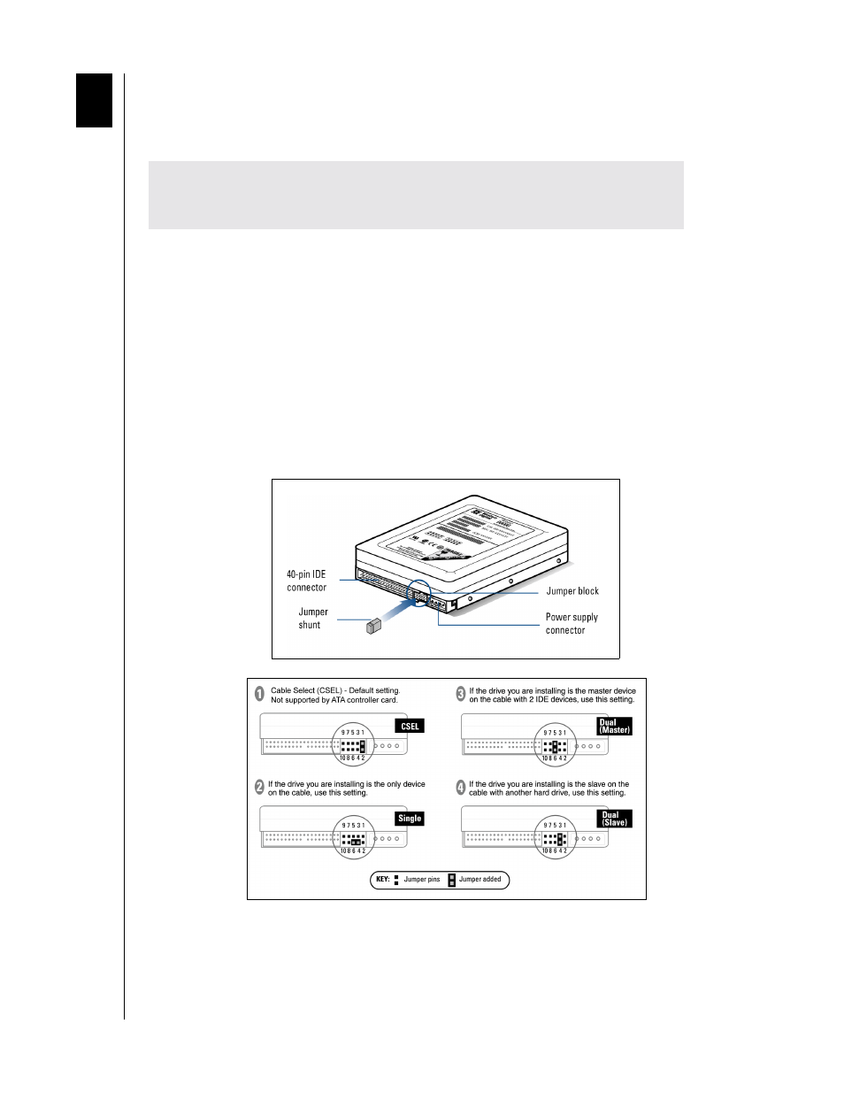 Install the hard drive with a controller card, Set the jumpers | Western Digital Computer Hard Drive User Manual | Page 11 / 37