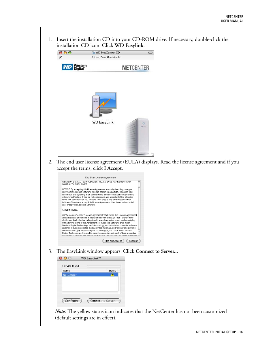 Macintosh | Western Digital Network hard drive User Manual | Page 20 / 63