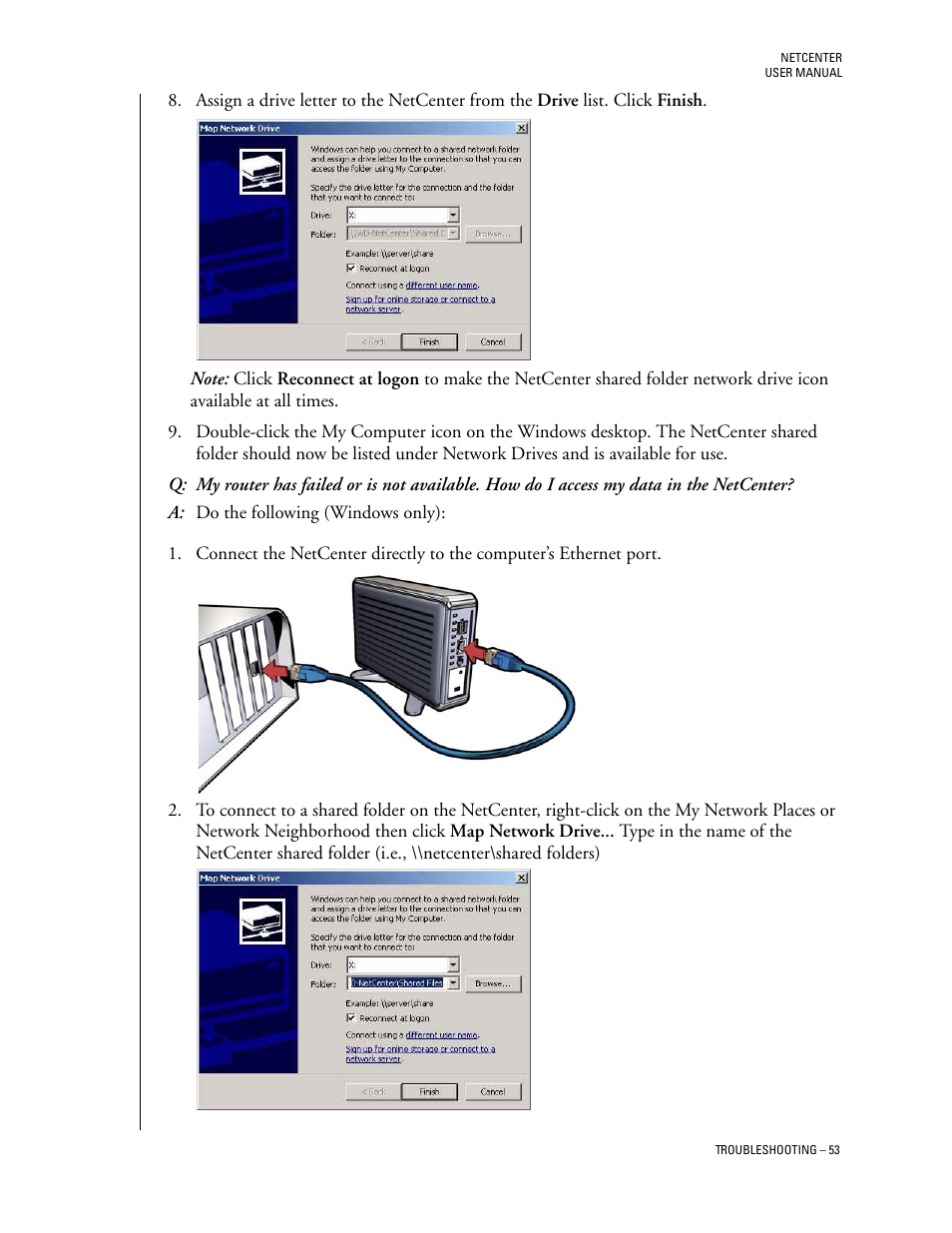 Western Digital Network hard drive User Manual | Page 57 / 63