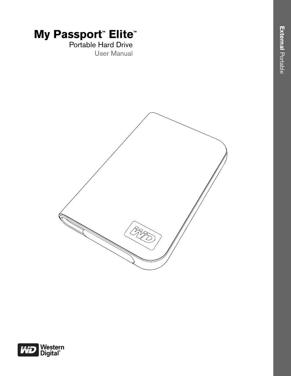 Western Digital My Passport Elite User Manual | 11 pages