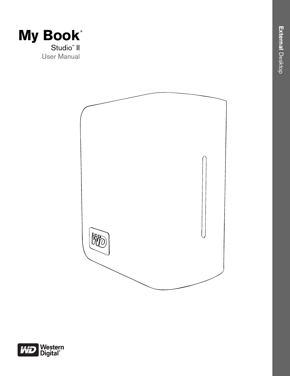 Western Digital My Book Studio Edition II User Manual | 38 pages