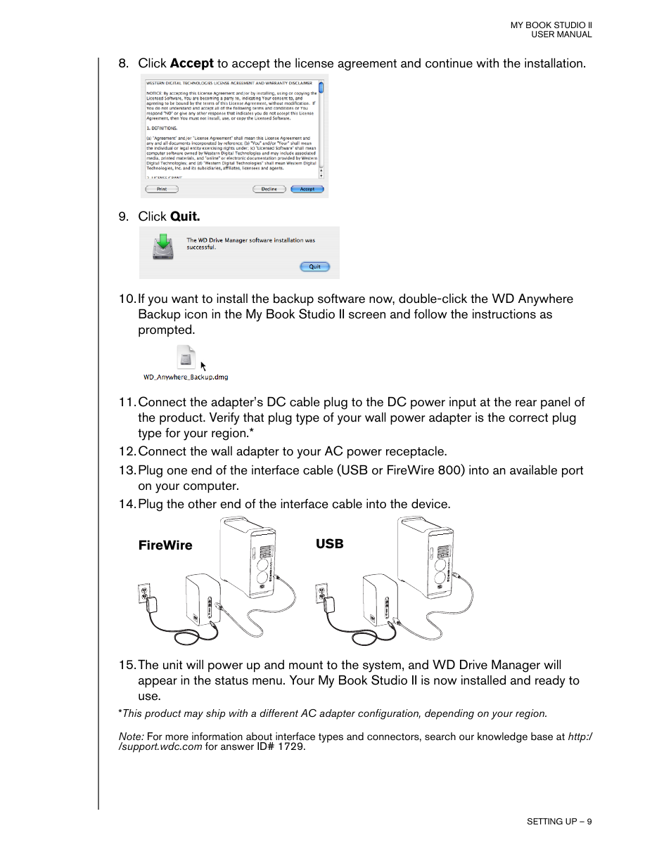 Western Digital My Book Studio Edition II User Manual | Page 12 / 38