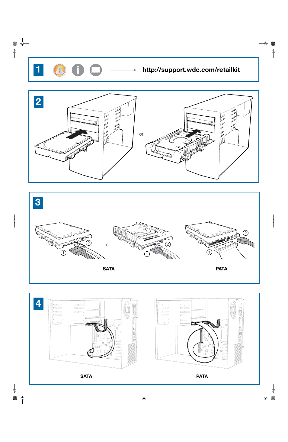 Western Digital PATA User Manual | Page 2 / 2